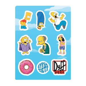 Planchita Los Simpsons