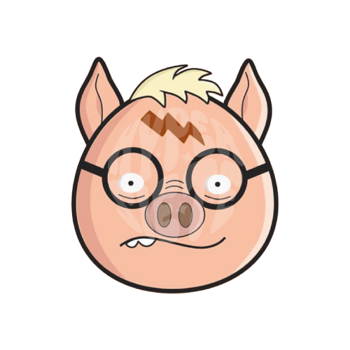 Puerco Potter Cara